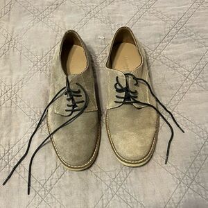 Banana Republic Men's Gray Lace-Up Shoes